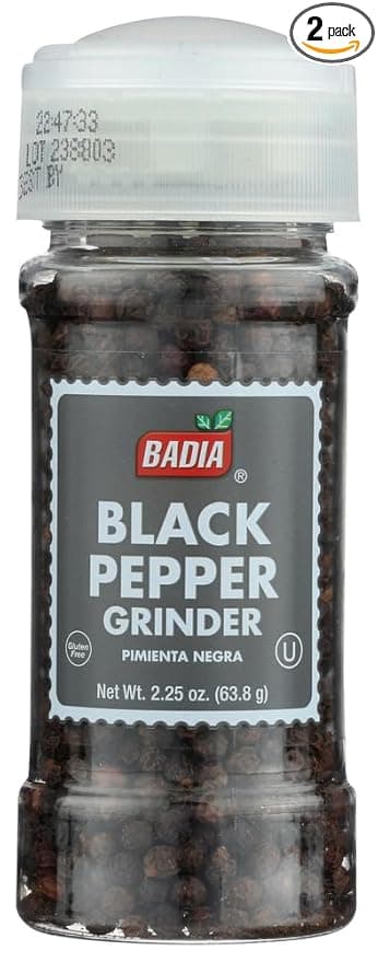BADIA BLACK PEPPER GRINDER 63.8G