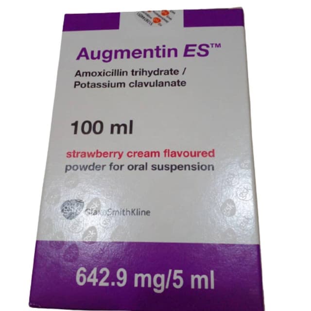 AUGMENTIN ES ORAL SUSPENSION(642.9MG/5ML) X 100ML
