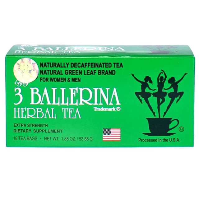 3 BALLERINA HERBAL TEA X 18 BAGS