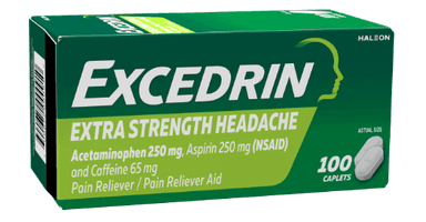 EXCEDRIN EXTRA STRENGTH PER TAB