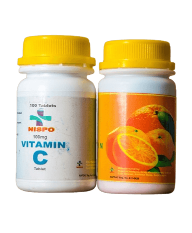 NISPO VITAMIN C X 100 TABS