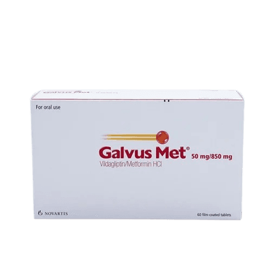 GALVUS MET 50/850MG X 60 TABS