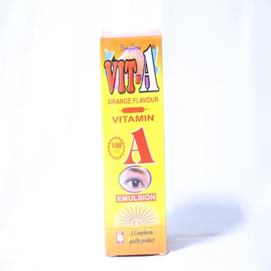 VIT-A(VITAMIN A) ORANGE FLAVOUR 100ML