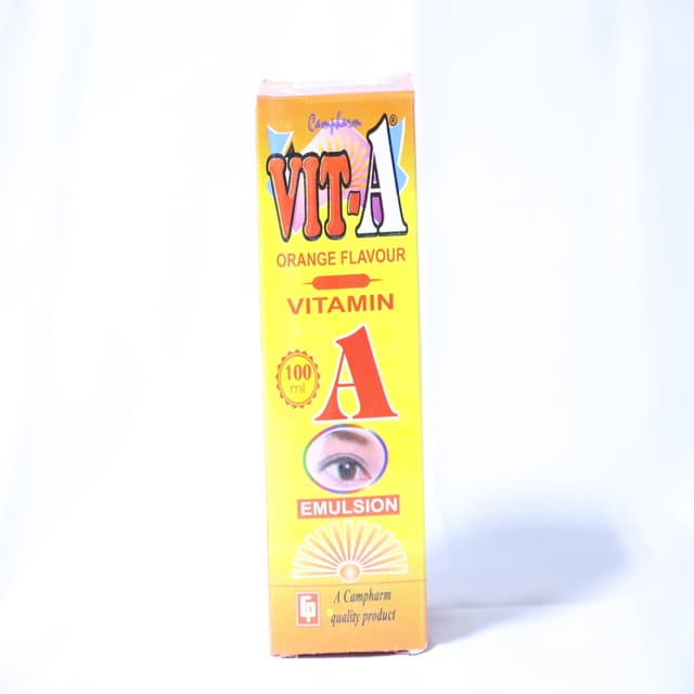 VIT-A(VITAMIN A) ORANGE FLAVOUR 100ML