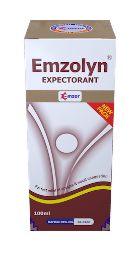 EMZOLYN EXPECTORANT ADULT SYRUP