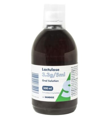 SANDOZ LACTULOSE SOLUTION 500ML