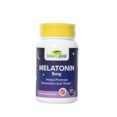 Nature's field melatonin 5mg 60 tablets