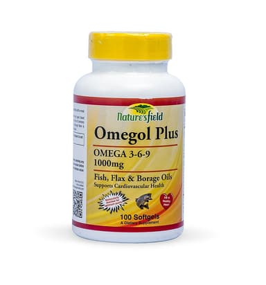 NATURE'S FIELD OMEGOL PLUS TRIPPLE OMEGA 3-6-9 X 100 TABS
