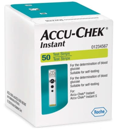 ACCU-CHECK INSTANT STRIPS X50
