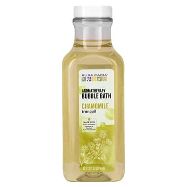 AURA CACIA TRANQUIL CHAMOMILE AROMATHERAPY BUBBLE BATH 384ML