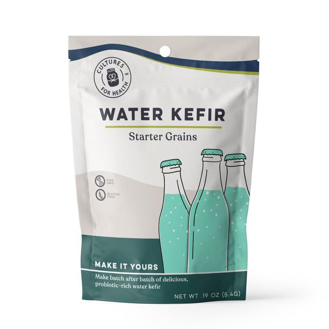 REAL KEFIR WATER KEFIR STARTER GRAINS