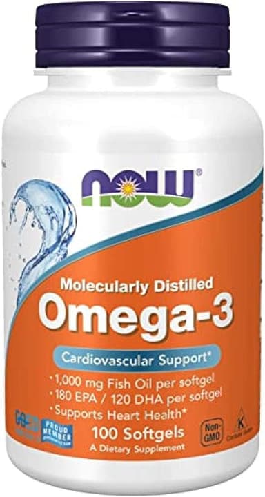 NOW OMEGA-3 X 100 SOFTGEL