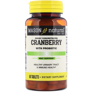 MASON CRANBERRY WITH PROBIOTIC X 60 TABS