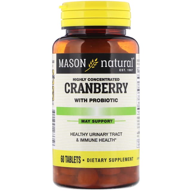 MASON CRANBERRY WITH PROBIOTIC X 60 TABS