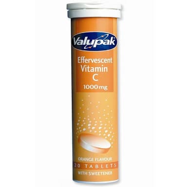 VALUPAK EFFERVESCENT C 1000MG X20