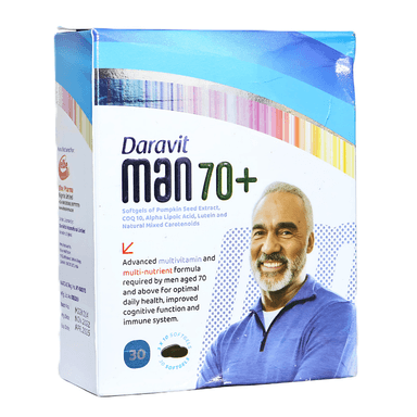 DARAVIT MAN 70+ X 30 SOFTGELS
