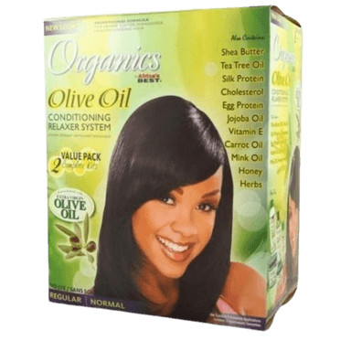ORGANICS OLIVE OIL CONDITIONING RELAXER(VALUE PACK)