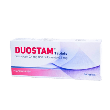 Duostam tamsulosin 0.4mg and dutasteride 0.5mg 30 tablets