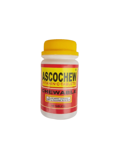 ASCOCHEW VITAMIN C ORANGE X 100 TABS