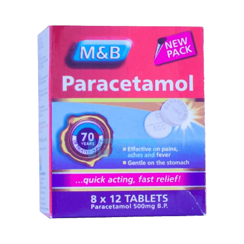PARACETAMOL(M&B) X12 TABS