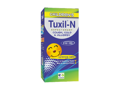 TUXIL N EXPECTORANT COLD, COUGH & ALLERGY (2-12YRS)