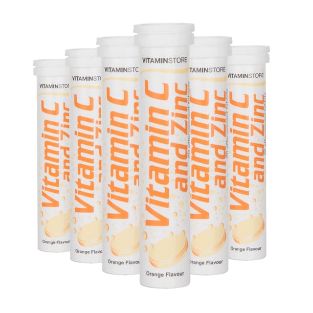VITAMIN STORE EFFERVESCENT VITAMIN C & ZINC X 20 TAB