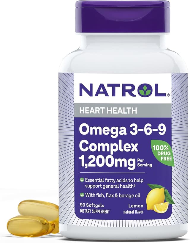 NATROL OMEGA 3 - 6- 9 COMPLEX X 90 SOFTGELS