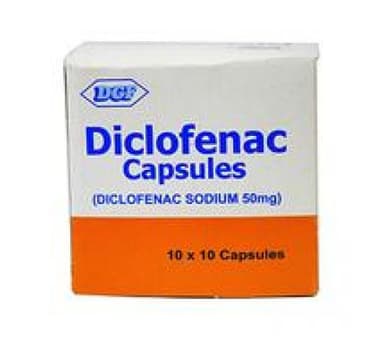 DGF DICLOFENAC X 100 CAPSULES