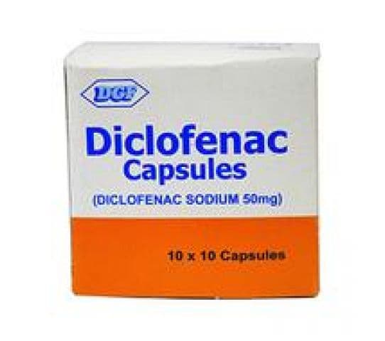 DGF DICLOFENAC X 100 CAPSULES