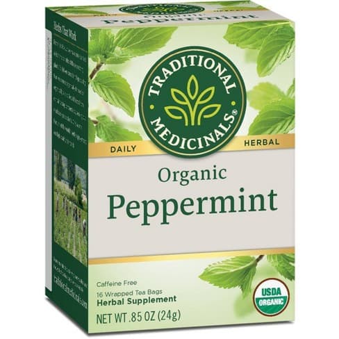 TRADITIONAL MEDICINALS PEPPERMINT TEA