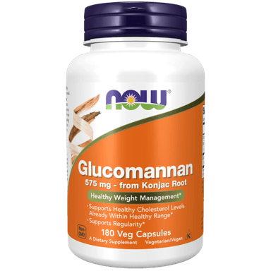 NOW FOODS GLUCOMANNAM BY 180 TABS