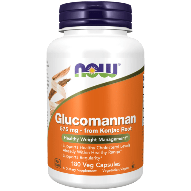 NOW FOODS GLUCOMANNAM BY 180 TABS