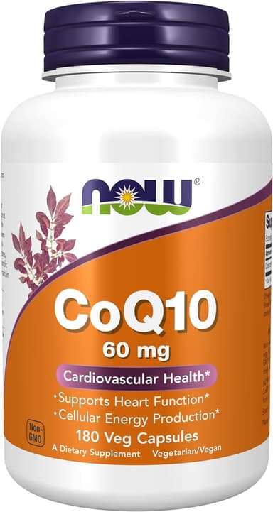 NOW COQ10 60MG BY 60CAPS
