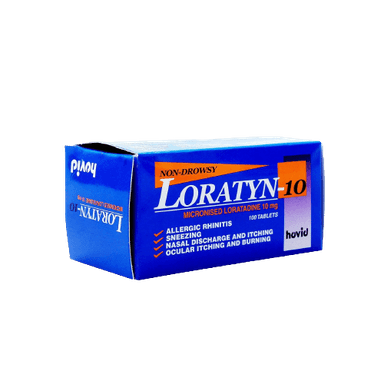 LORATIDIN-10 (HOVID) X 100 TAB