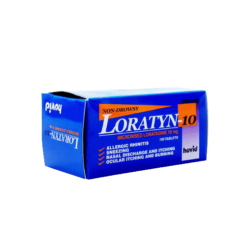 LORATIDIN-10 (HOVID) X 100 TAB