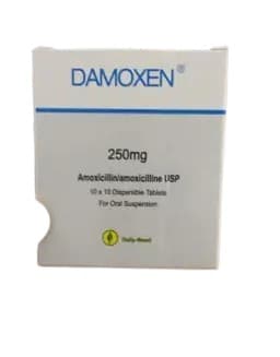 DAMOXEN AMOXICILLIN TABLETS 250MG
