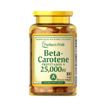 PURITANS BETA CAROTENE 25000IU X 100 SOFTGELS
