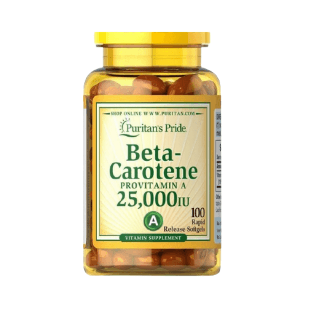PURITANS BETA CAROTENE 25000IU X 100 SOFTGELS