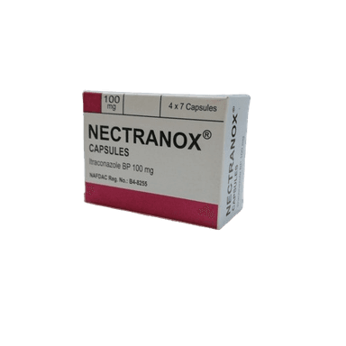 Nectranox itraconazole 100mg (each blister)