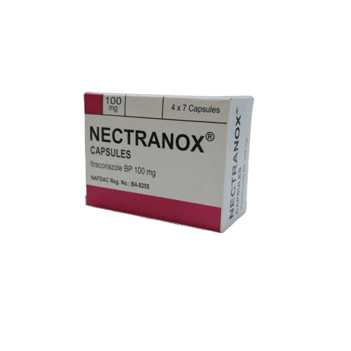 Nectranox itraconazole 100mg (each blister)