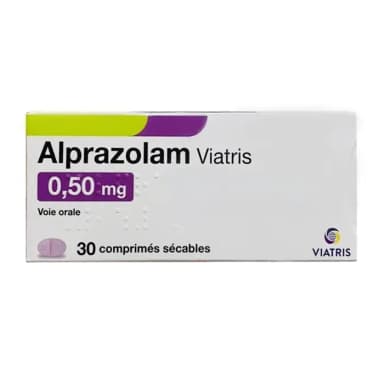 Biogaran Alprazolam 0.5mg 30 tablets pack