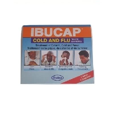 IBUCAP COLD AND FLU TAB X4