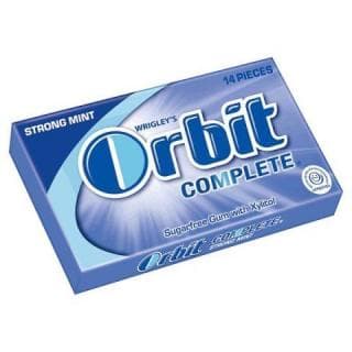 ORBIT COMPLETE STRONG MINT X 14 PIECES