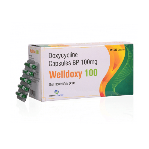 DOXYCYCLINE CAPSULES 100MG - RGI