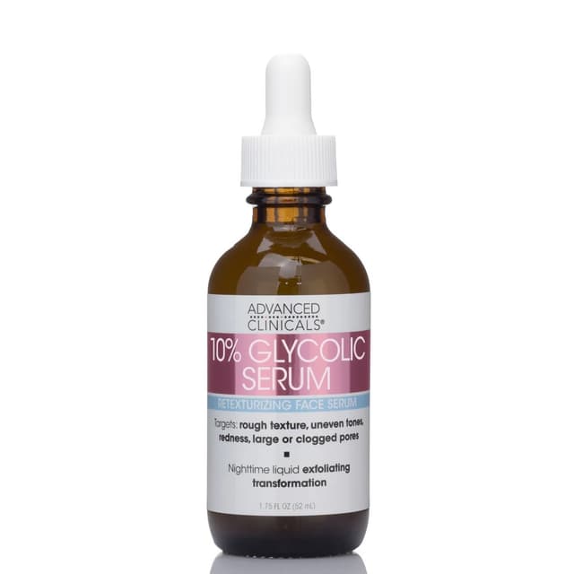 ADVANCED CLINICALS 10% GLYCOLIC SERUM 52ML