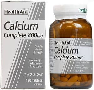 HEALTH AID CALCIUM COMPLETE 800MG X120 TABS