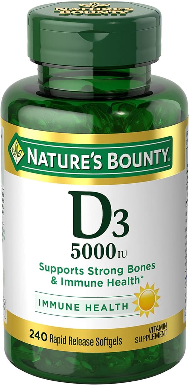 NATURE'S BOUNTY D3 125MCG(5000)
