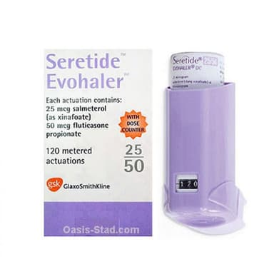 SERETIDE EVOHALER 50/25MCG