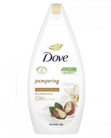 DOVE PAMPERING SHOWEL GEL 500ML
