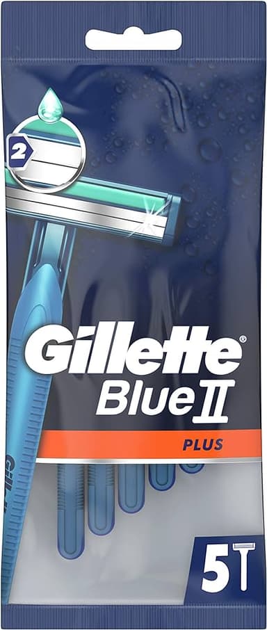 GILLETTE BLUE II PLUS X 5+1